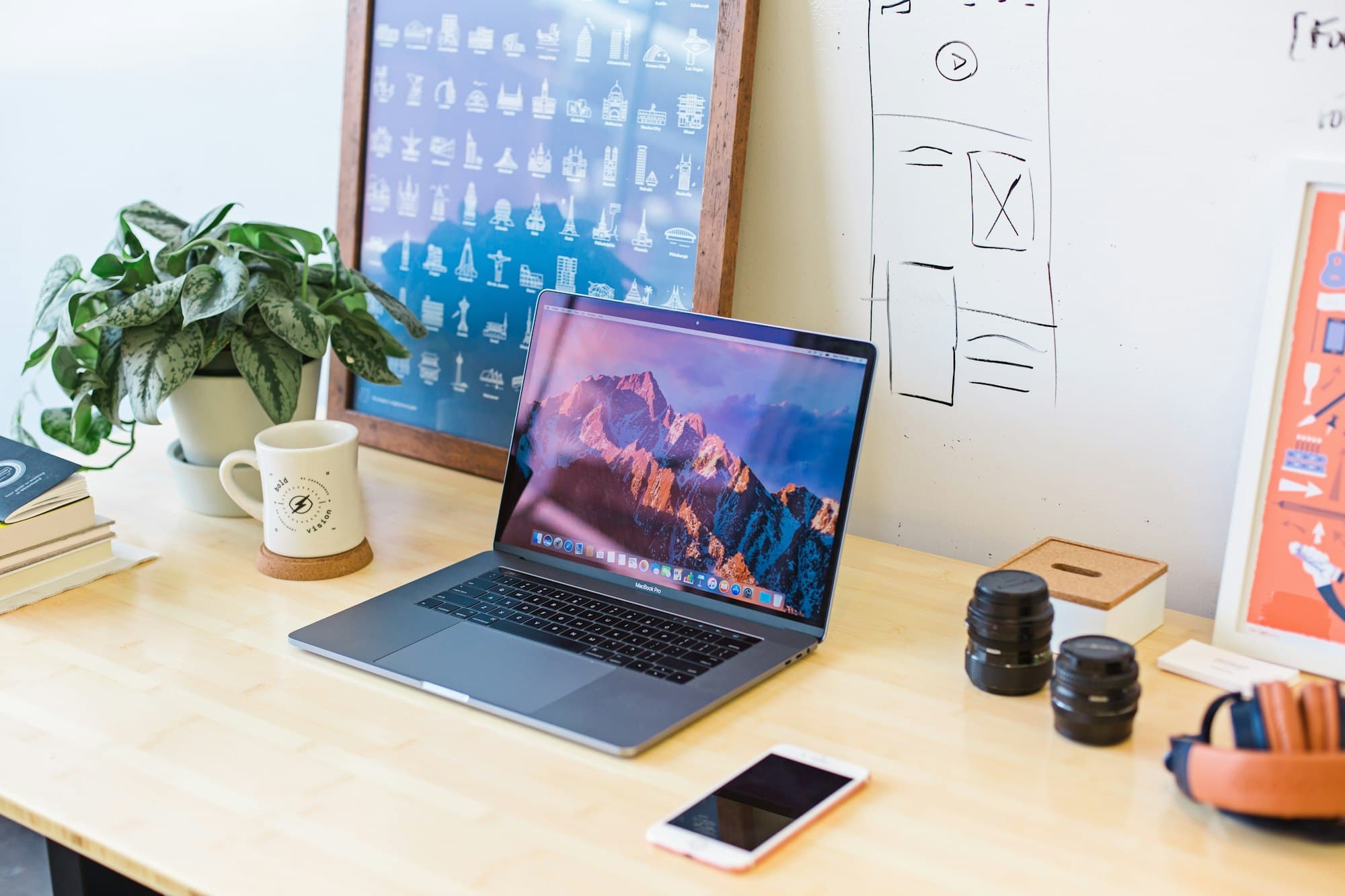Your desk at home